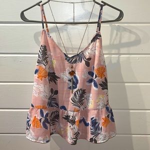 Floral tank top by A New Day